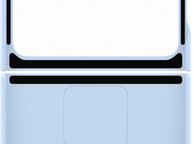 Клип-кейс Samsung Silicone для Galaxy Z Flip7 FE/Z Flip6 Синий