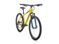 Горный велосипед Forward Apache 27.5 1.0, год 2021, цвет Желтый-Зеленый, ростовка 17