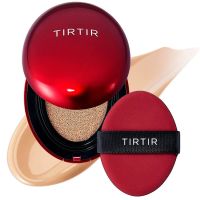 Стойкий кушон с полуматовым финишем TIRTIR Mask Fit Red Cushion 22N Shell Beige