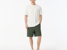 Мужская футболка Lacoste из смеси хлопка