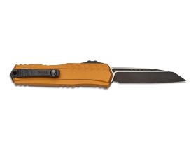 Автоматический нож Microtech Cypher II S/E 1241-1TA, сталь M390MK, рукоять алюминий, бежевый/черный