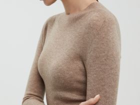 Джемпер с добавлением шерсти