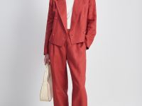 Двубортный укороченный жакет