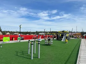 Новый сквер открыли в селе Хомустах Якутии