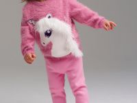 Джемпер детский трикотажный для девочек