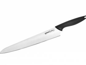 Нож кухонный для нарезки Samura GOLF - SG-0045, сталь AUS-8, рукоять полипропилен, 251 мм
