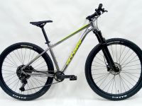 Горный велосипед Atom Bion Nine 150, год 2024, цвет Серый-Зеленый, ростовка 17