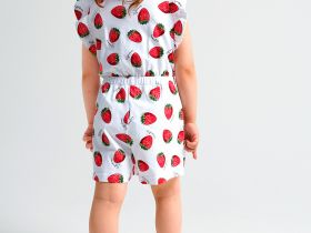 Комбинезон детский трикотажный для девочек