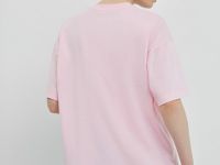 Базовая футболка оверсайз, Розовый