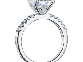 Кольцо из белого золота э4712кц11231152