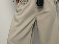 Джинсовые брюки-кюлоты из тенселя