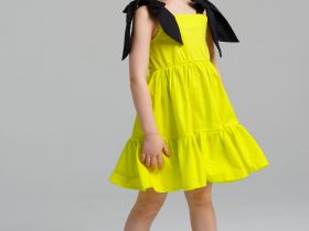 Сарафан текстильный для девочек