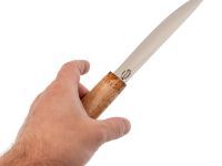 Нож Северный средний, сталь Х12МФ, карельская береза