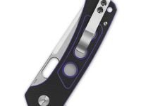 Складной нож QSP Unicorn, сталь 14C28N, рукоять микарта, черно-фиолетовый