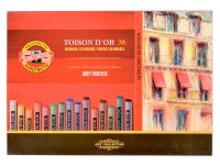 Набор сухой пастели, мягкой Koh-I-Noor "Toison Dor" 36 цв