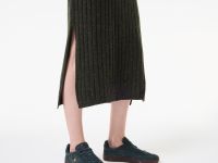 Женское обтягивающее шерстяное платье Lacoste