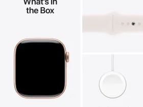 Смарт-часы Apple Watch Series 10 46mm Rose Gold Aluminum Case with Light Blush Sport Band (S/M)