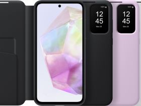 Чехол-книжка Samsung Smart View Wallet Case A35 Чёрный