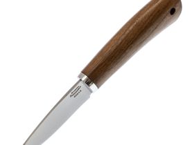 Туристический нож Малыш, сталь 65х13, рукоять орех