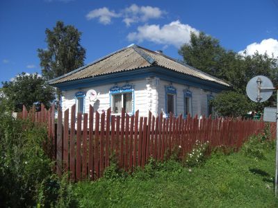 Деревянный жилой дом начала XX века с прорезной и глухой резьбой