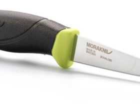 Нож с фиксированным лезвием Morakniv Fishing Comfort Fillet 090, сталь Sandvik 12C27, рукоять резина/пластик
