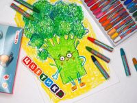 Набор масляной пастели "Цветик" 24 цвета, картонная упаковка