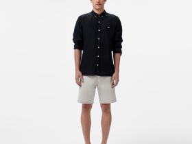 Мужская льняная рубашка Lacoste
