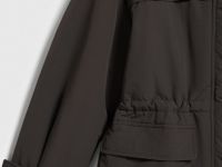 Куртка-парка с капюшоном, Коричневый