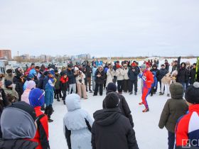 Никита Крюков и Александр Бессмертных провели мастер-класс по лыжным гонкам в Якутске