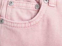 Широкие джинсы для девочек, Розовый