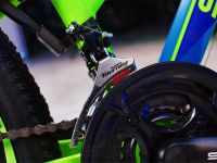 Подростковый велосипед Stels Navigator 465 MD 24 V010, год 2025, цвет Зеленый-Синий, ростовка 11