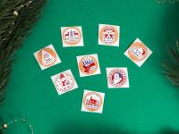 Наклейки в рулоне "Деревяный стиль", 500 шт, 2,5 х 2,5 см