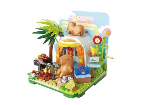 GK003 Конструктор Капибары в кемпинге