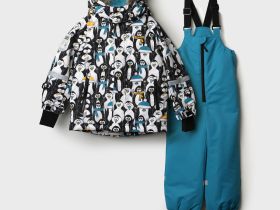 Комплект текстильный с полиуретановым покрытием для мальчиков: куртка, полукомбинезон