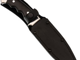 Нож цельнометаллический Солдат-1, сталь 95х18, граб