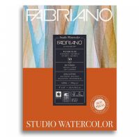 Альбом-склейка для акварели Fabriano "Watercolour Studio" Сатин 28x35,6 см 50 л 300 г