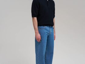 Джинсы прямого кроя