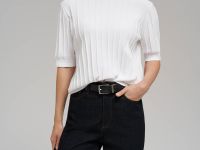 Джемпер прямого кроя из 100% хлопка