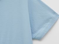 Блузка с коротким рукавом и отложным воротником