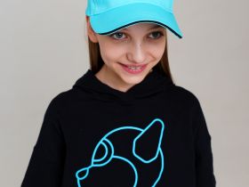 Кепка текстильная для девочек