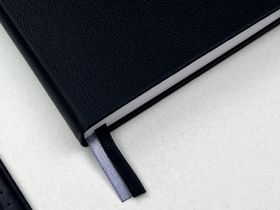 Чёрный ежедневник Remarklee Minimalism А5