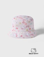 Розовая панама с принтом Hello Kitty для девочки Глория Джинс