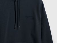 Худи с принтом, Голубой