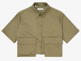 Женская рубашка Lacoste из эластичного хлопка