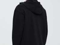 Худи на молнии свободного силуэта