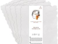 Бумага для акварели Лилия Холдинг 40х60 см 400 г хлопок 100%, белая