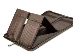 Пенал для кистей на длинной ручке Pinax, 15 отд., бежевый