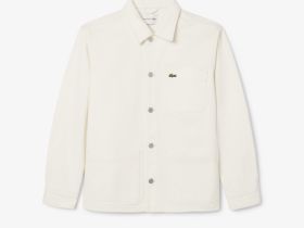 Мужская рубашка Lacoste из органического хлопка