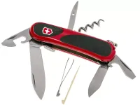Нож перочинный Victorinox EvoGrip S101, сталь X50CrMoV15, рукоять Cellidor/резина, красно-чёрный