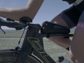 Велосумка на раму TOPEAK FastFuel Tribag для триатлона средняя TC2301B (черный)